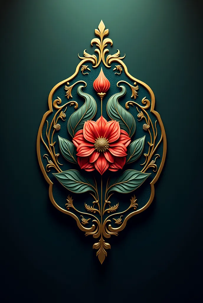  Logo of a perfume branded 'Puspa Ananta' . The theme of the flowers of the archipelago ,  This perfume is an expensive perfume commonly used by the aristocrats of the upper class archipelago.