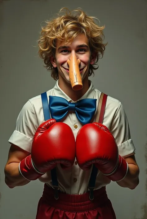 Jake paul Pinocchio. Boxing gloves