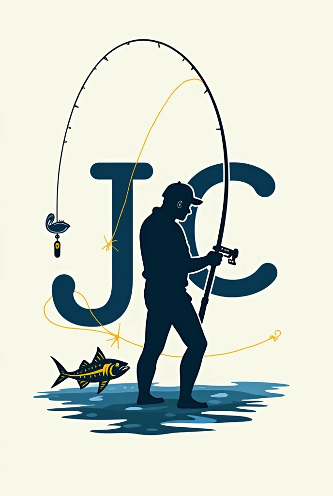 To design a catchy logo for my new company called J. C. JIGS. This stands for Just Caught Jigs and also incorporates my wife and I initials.

I would like incorporated a fisherperson with a bend rod and the Js to have a line/lure and yellowtail kingfish at...