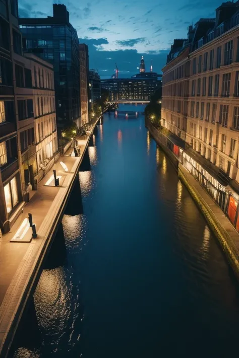 Photo of london river ,underwater of river, river inside ,only river and sky