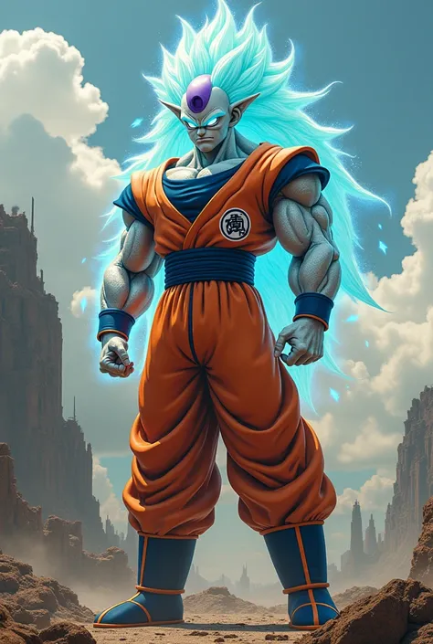 Goku and Frieza fusion 