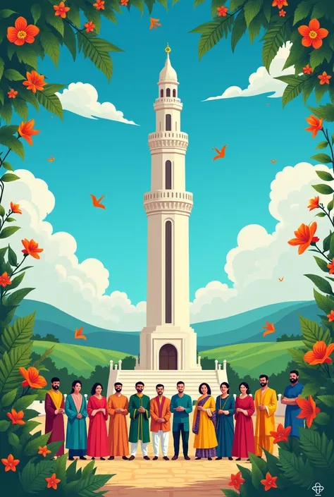  best positive poster showing Pakistan culture in minarepakistan