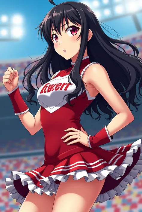 Yor by Spyxfamily 
Dressed as a cheerleader🔥