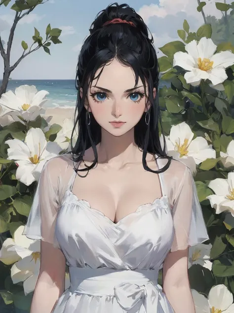  super high definition 、 best quality、masterpiece、8K quality,  Nico Robin, 