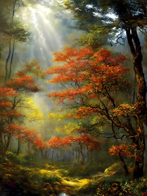 (masterpiece,  best quality,  best quality,  Official Art,  beautiful and artistic :1.2), (only background : 1.5), ( forest shining light 、fairy background  : 1.5), fairley、 Extremely detailed,( fractal art:1.3), colorful ,Highest detail