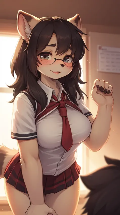 hand Massage the breasts , geeky raccoon dog aunt , (Freckles:0.9) , Disheveled hair , loose body , Disheveled neat school uniform , bend over , Teacher, please look
, ( soft focus , Shallow focus , soft light , Cross Process , Tyndall ) , Mature female , ...