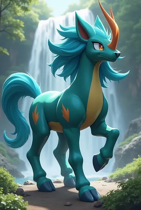 Create a Picture of keldeo from Pokemon in a Human Form 