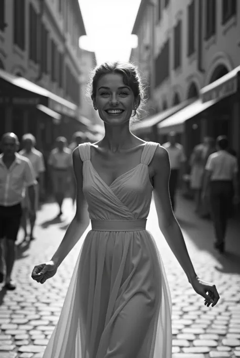 Audrey Hepburn　　Roman Holiday　Launch it in black and white　　Make it more beautiful