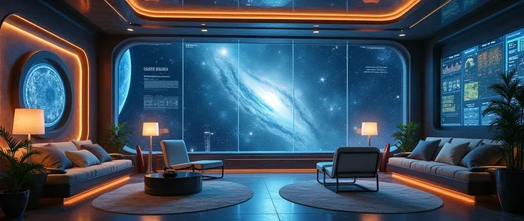 A type 7 civilization type space lovers room