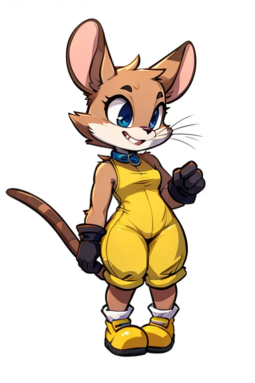 Female furry rat tiny toons adventure style 