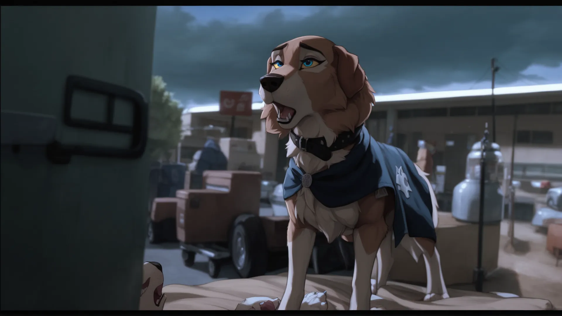 score_9, score_8_up, score_7_up, score_6_up,aleu, open mouth, blue eyes, outdoors, sky, day, blue sky, no humans, colored sclera...