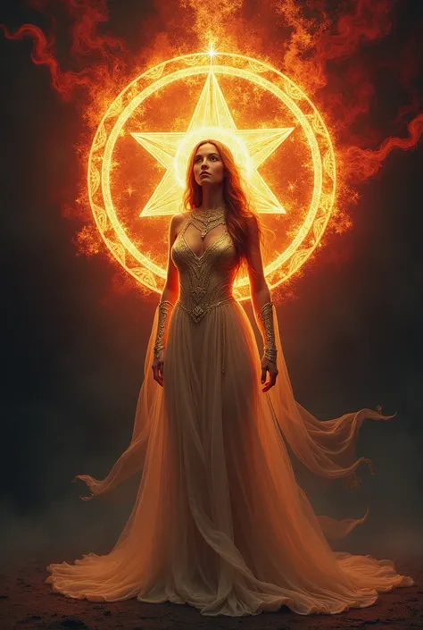  However, its older and still common symbol is a simple seven-pointed star {x} create Mystra, a fictional goddess in the setting of the Forgotten Realms fantasy role-playing game Dungeons campaign & Dragons.  She is the Lady of Magic and Mother of Mysterie...