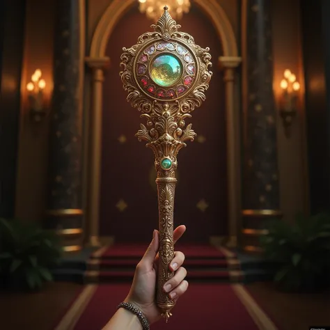 the most ornate sceptre ever imagined