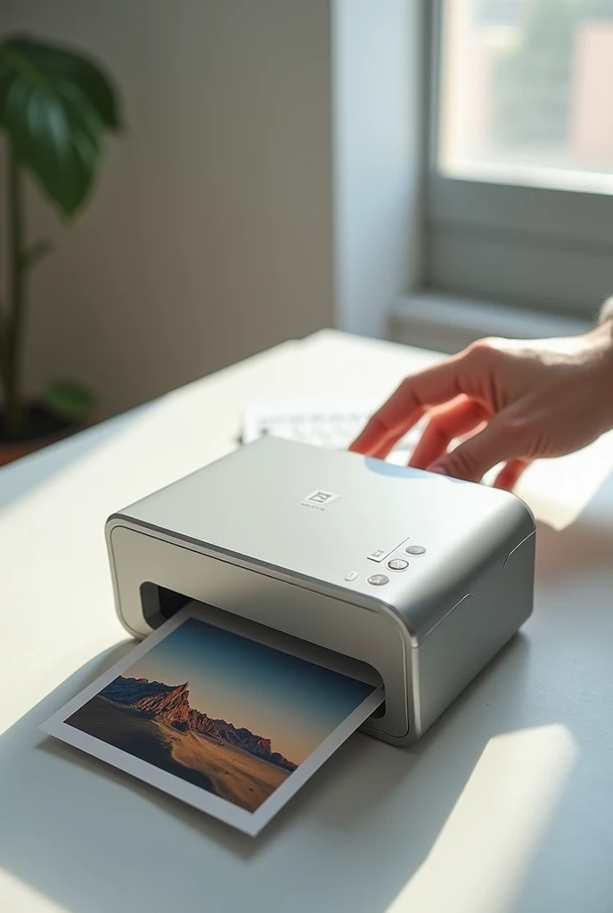 small portable printer named instantprint