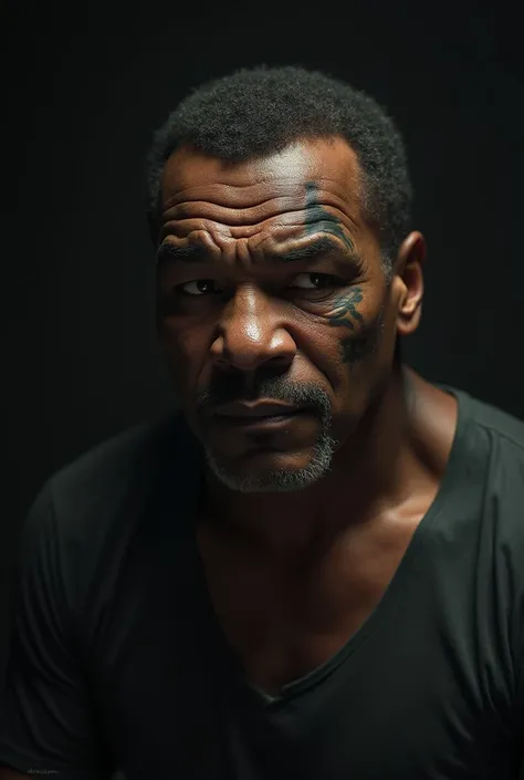 Old Mike Tyson sad