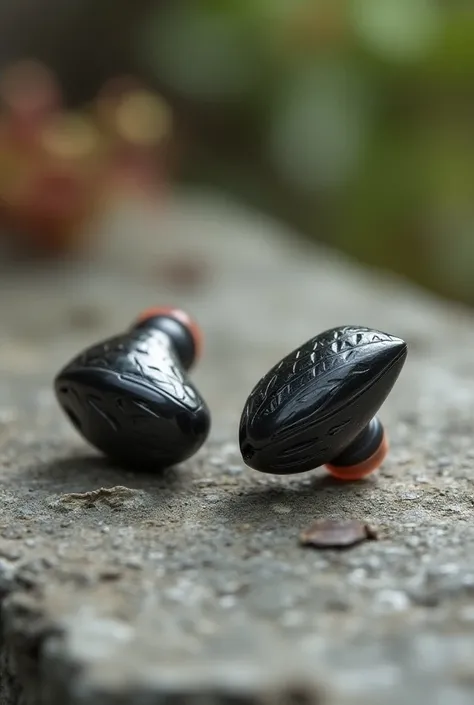 An earbuds with a animal influence design