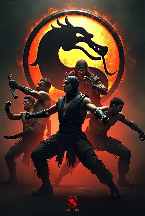  Make a Mortal Kombat cover,And on that cover it says mine __XP_games