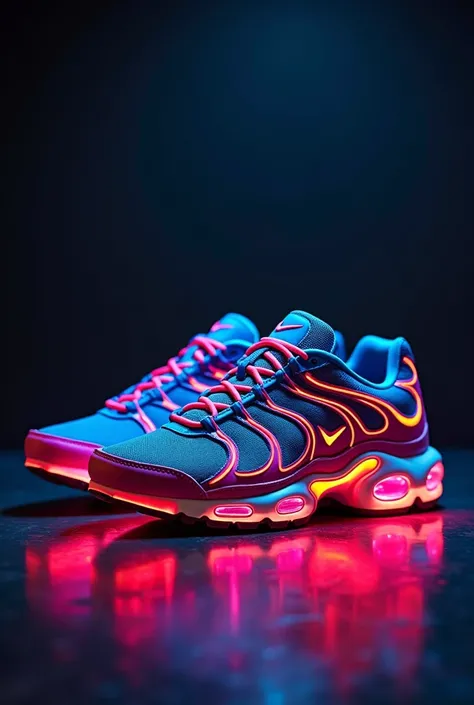 The Nike Air Max Plus, also known as TN (Tuned Air), is famous for its bold, wavy design lines and dynamic color schemes. The shoe utilizes a lightweight upper constructed from a combination of mesh and synthetic overlays. It features the Tuned Air technol...