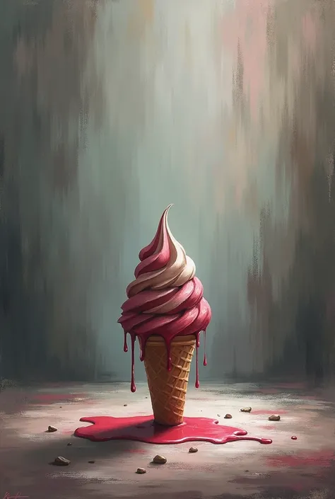 sad ice cream background get live