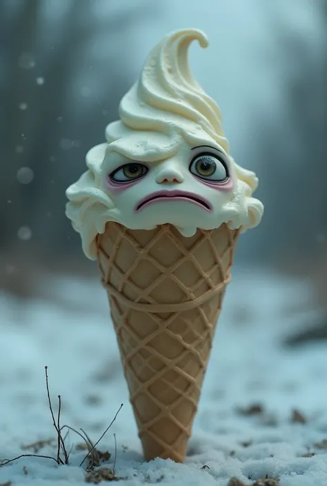 sad ice cream background get live let face be sad