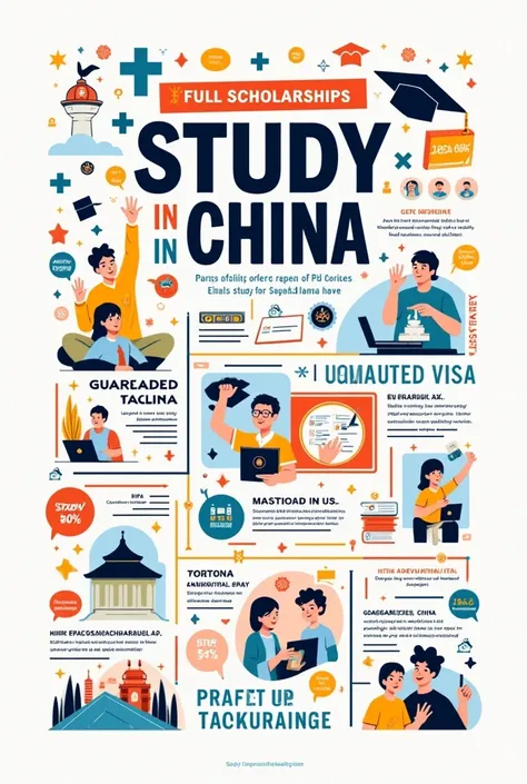 Study in China writ on the created picture this 👇

Full scholarship Offers,

Visa Guarantee

low Grades Accepted

Language, Diploma, bachelor, Masters, PhD