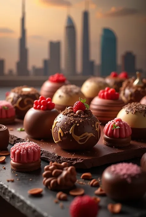 Chocolates de Dubai 