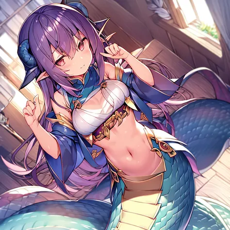 lamia、 flat chest、 bras