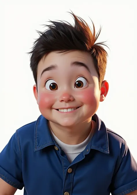 A young Disney Pixar cartoon model boy with his best image 