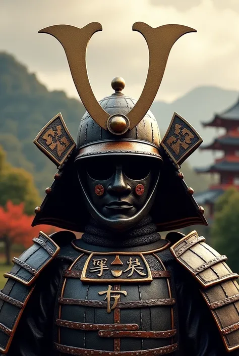 Samurai helmet armor