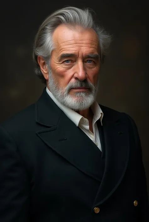 Karl Gustav Fuchs
Age : 70-75 anni
Aspetto:  Karl looks wise and dignified ,  with gray hair and a face framed by a well-groomed beard. I suoi occhi sono azzurri,  with a penetrating and deep look .  He is slim but sturdy ,  and wears elegant but not flash...