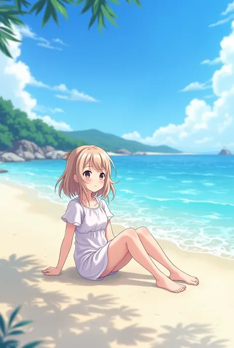 Anime tyanka z

 on the beach
