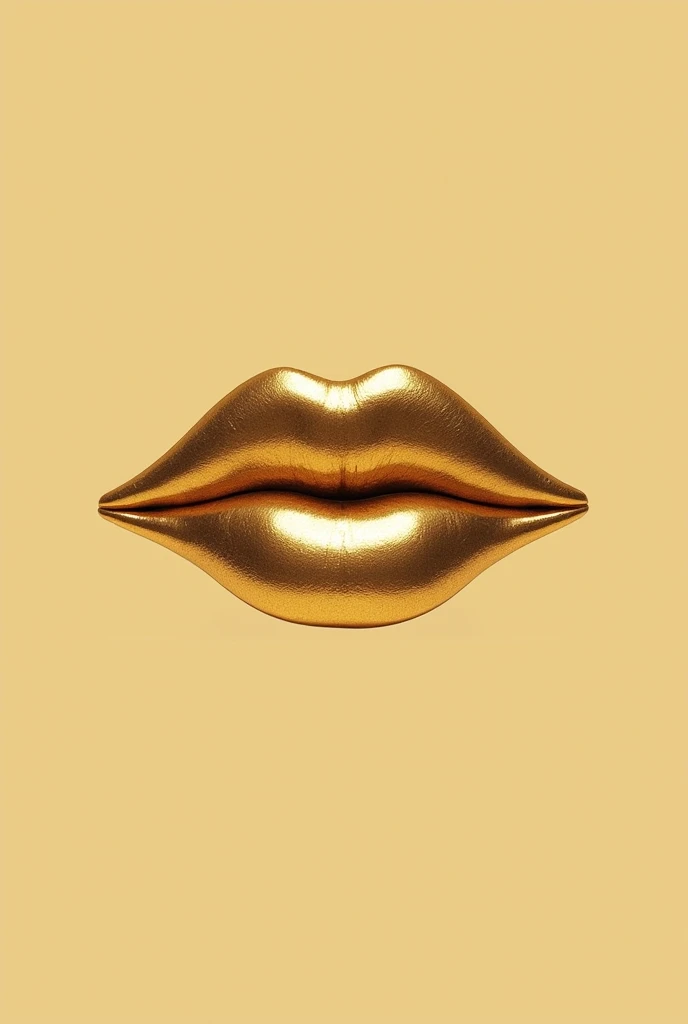  as a reference give me an image of a logo of a jewelry brand called "Hathor" I want gold lips as a reference