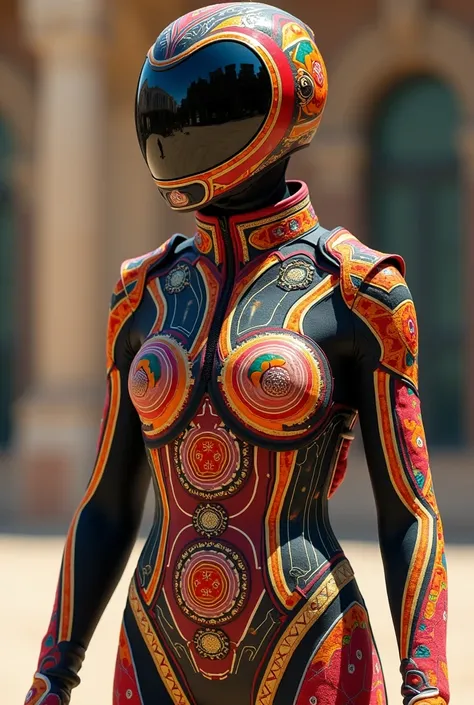  Suit inspired by Peruvian culture, To compete in my universe 