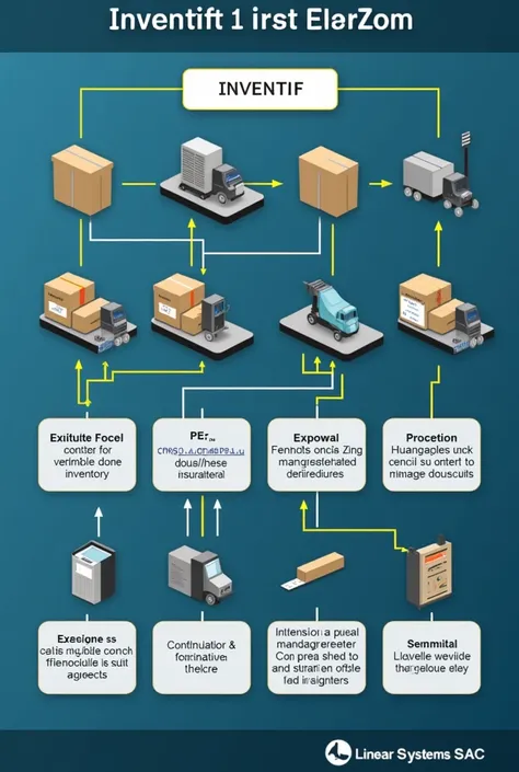 Can you generate the visual mockup of access to the system:  The Linear Systems SAC inventory management application has the following general objective to ensure the accuracy and security of inventory data , avoiding losses and misuse of assets .  This sy...