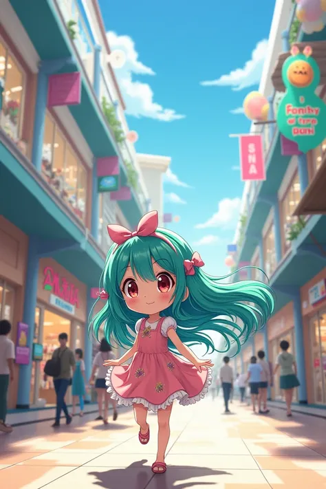 Kanna go to the mall