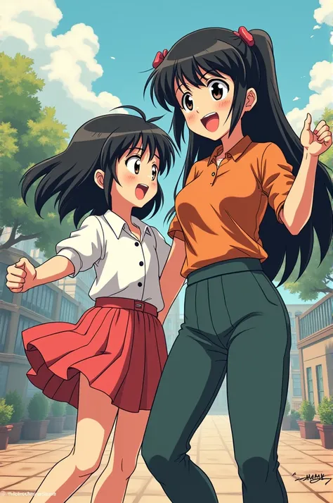 You have a Nagatoro and Ranma girl while respecting their art style