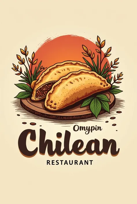 a logo for a typical Chilean food restaurant 