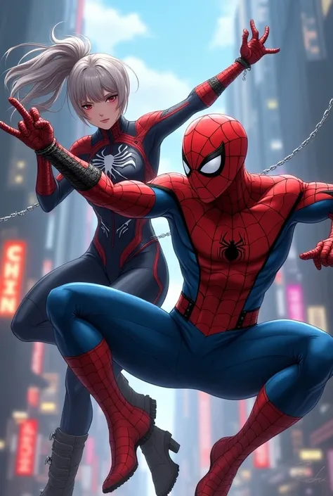 Spider-Man x Chisato Nishigiki