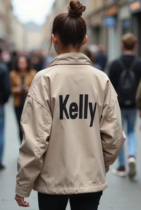 Write Kellys name on the coat 