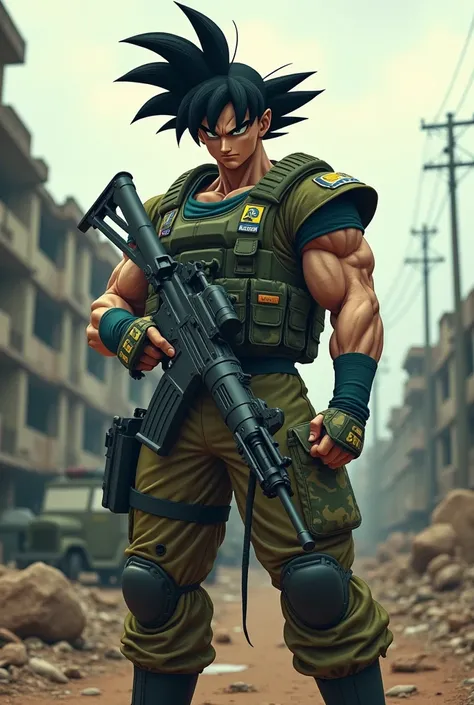 Brazilian Army Roblox Goku