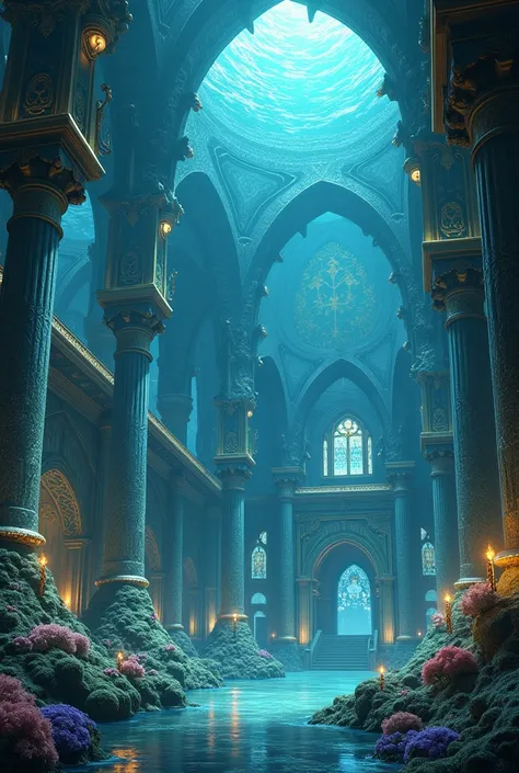 Palace deep under the sea