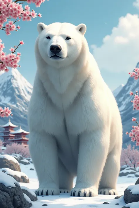 Make a jidai polar bear 
