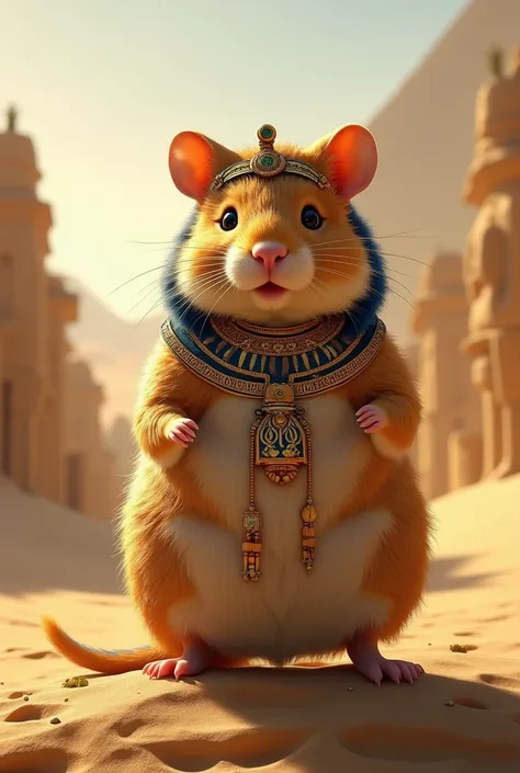  Masterpiece, Realistic, Animal, egypt, Hamster 
 Dessert, bast