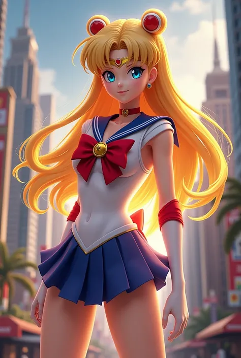 Sailor moon Venus realista 