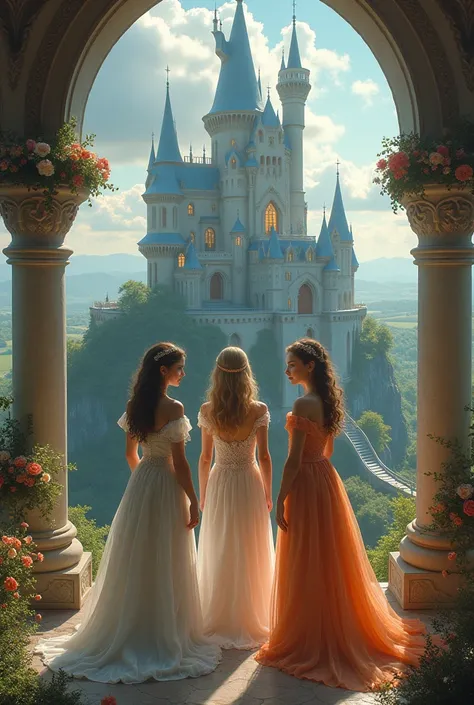 Three Sisters in a Castle and Avia a Witch
