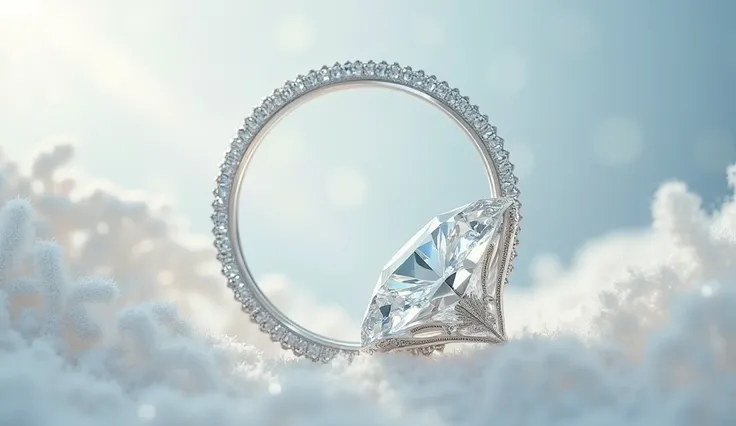 round diamond frame