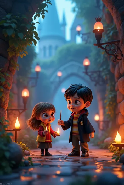 Harry potter Style disney pixar