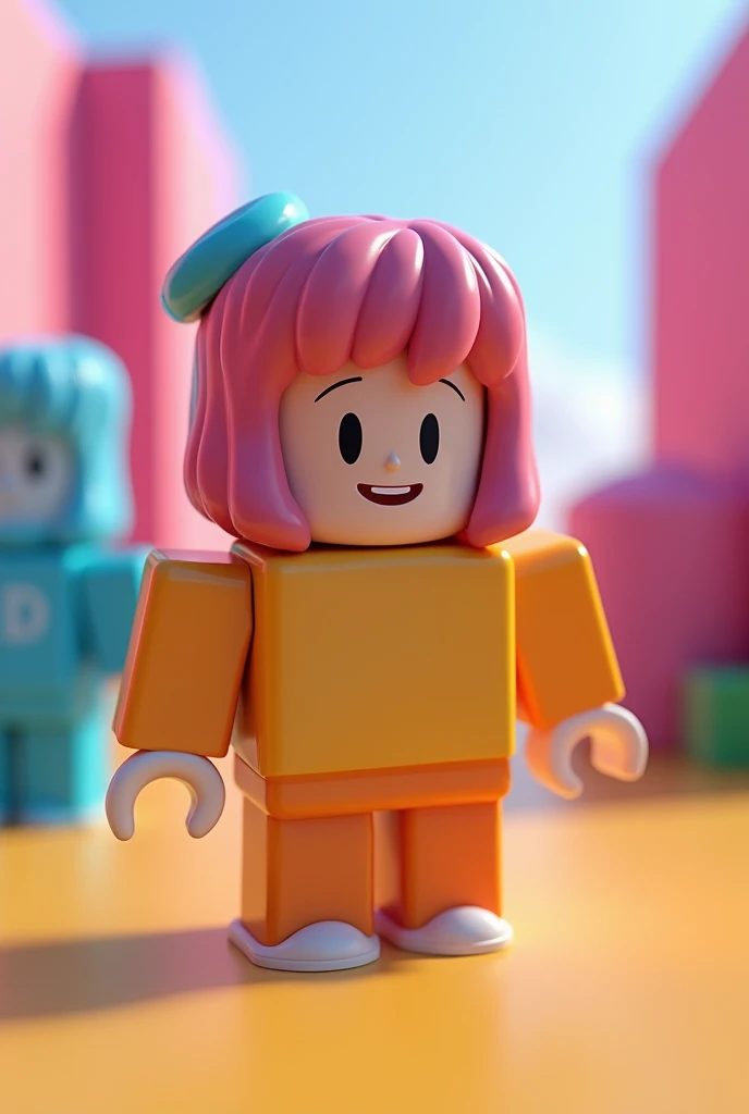 A Robloxian character 