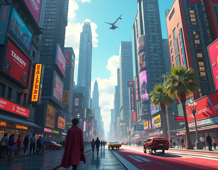  a city in HQ comics, similar to New York 