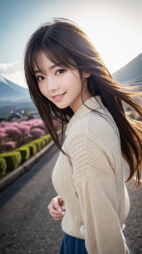 highest quality、genuine、Super detailed、finely、High resolution、8k wallpaper、one beautiful japanese woman Walking  through the scramble intersection.、light brown disheveled hair、sharp focus、perfect dynamic composition、beautiful and detailed eyes、thin hair、De...